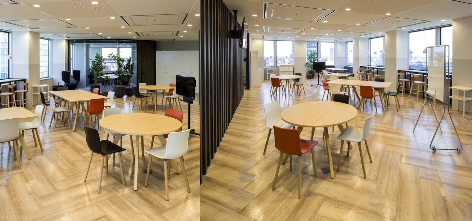オフィスにカフェスペースを！働き方を変えるオフィスカフェの活用方法・作り方をご紹介